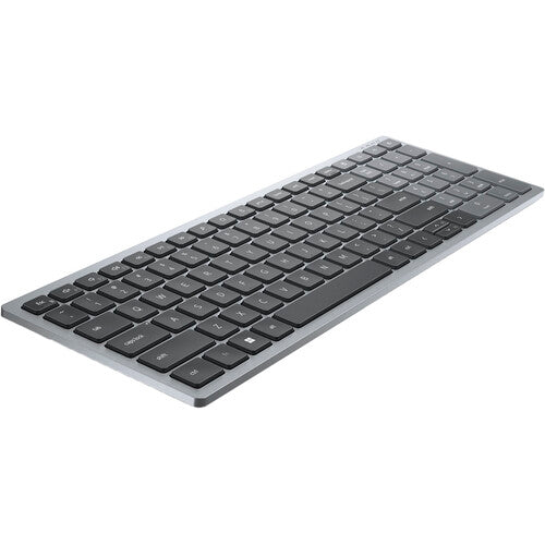 Dell KB740 Compact Multi-Device Wireless Keyboard (Gray) (KB740-GY-R-US)