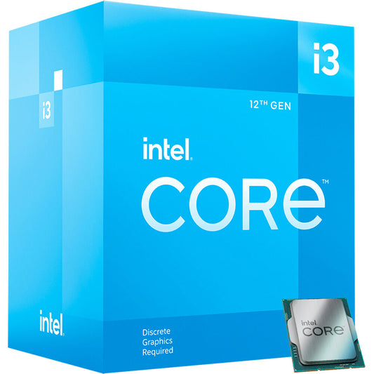 Intel Core i3-12100F 3.3 GHz Quad-Core LGA 1700 Processor (BX8071512100F)