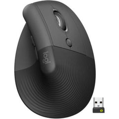 Logitech (910-006466) Lift Vertical Ergonomic Wireless Mouse (Graphite)