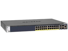 NETGEAR M4300-28G-PoE+ - switch - 28 ports - managed - rack-mountable (GSM4328PB-100NES)